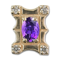 rkac38 Amethyst Bracelet Slide 